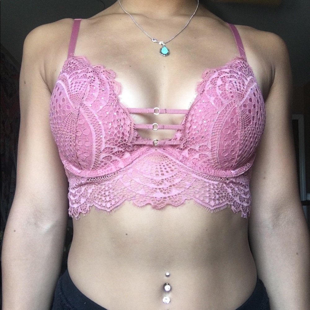 Sexy pink Push-up Bra
